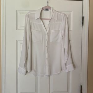 Express White Blouse